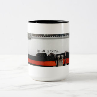 Caneca De Café Em Dois Tons Papais noeis Caros De Café
