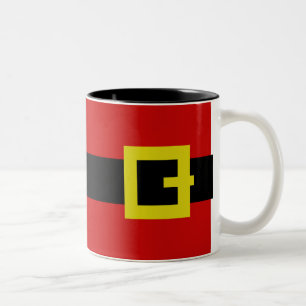Caneca De Café Em Dois Tons Papais noeis Suit