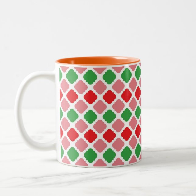 Caneca De Café Em Dois Tons Papel Digital Watermelon Summer- 56201 (Esquerda)