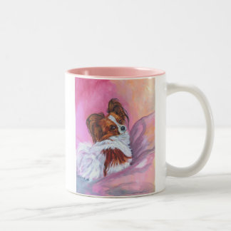 Caneca De Café Em Dois Tons Papillon Art MUG