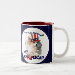 Caneca De Café Em Dois Tons Papillon Gifts