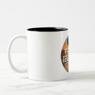 Caneca De Café Em Dois Tons Papua Nova Guiné PNG Mug Drinkware