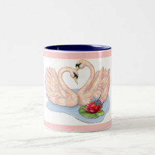 Caneca De Café Em Dois Tons Par Swan