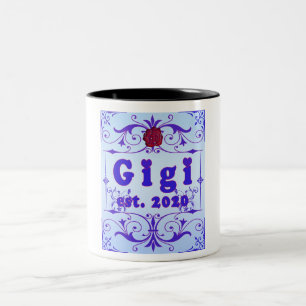 Caneca De Café Em Dois Tons Para Esse Especial "GiGi 2020"