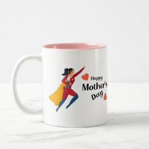 Caneca De Café Em Dois Tons Para o Mundo Você É uma Mãe Para Nós Você É uma Su