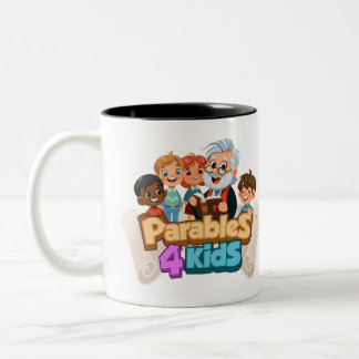 Caneca De Café Em Dois Tons Parables4Kids Mug