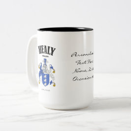 Caneca De Café Em Dois Tons Parada Familiar Saudável, Tradução e Significado