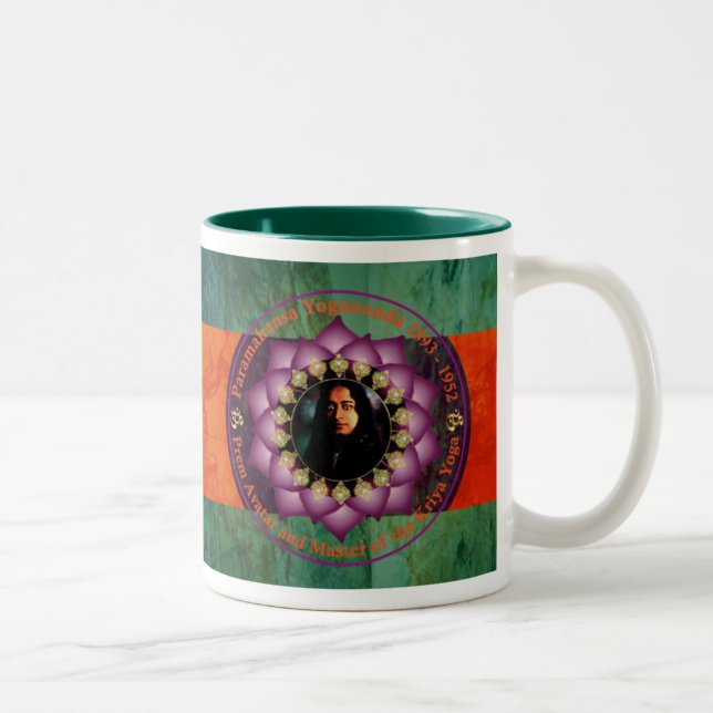 Caneca De Café Em Dois Tons Paramahansa Yogananda (Direita)