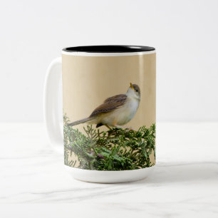 Caneca De Café Em Dois Tons Pardal