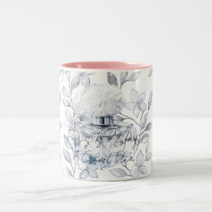 Caneca De Café Em Dois Tons Paris é sempre uma boa ideia perfume deixa