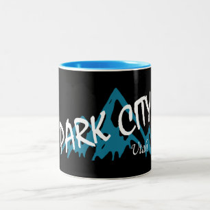 Caneca De Café Em Dois Tons Park City Mounates