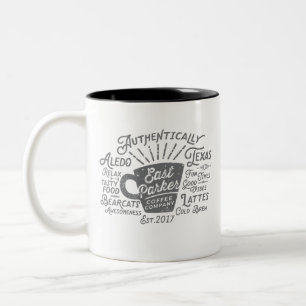 Caneca De Café Em Dois Tons Parker do leste "divertimento cronometra" o