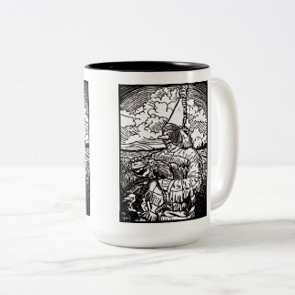 Caneca De Café Em Dois Tons Parlez nous à boire