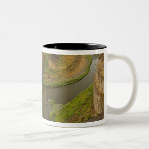 Caneca De Café Em Dois Tons Parque Estadual de Palouse Falls de 200 pés de al