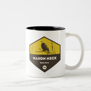 Caneca De Café Em Dois Tons Parque Estadual do Mason Neck