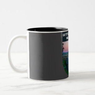 Caneca De Café Em Dois Tons Parque Militar Nacional de Gettysburg - Pensilvâni