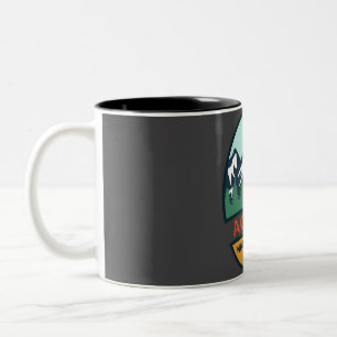 Caneca De Café Em Dois Tons Parque Nacional Acadia