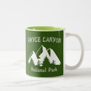 Caneca De Café Em Dois Tons Parque Nacional Bryce Canyon