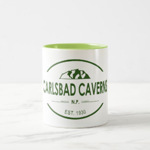 Caneca De Café Em Dois Tons Parque Nacional Carlsbad Caverns