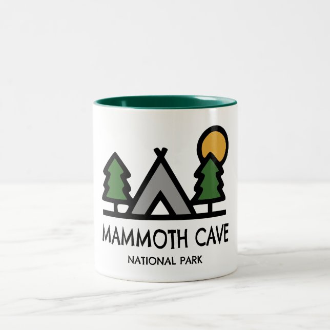 Caneca De Café Em Dois Tons Parque Nacional da Caverna Mammoth (Centro)