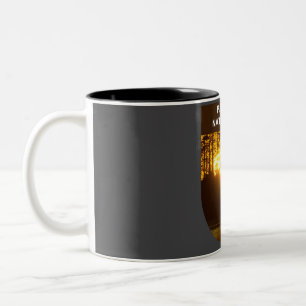 Caneca De Café Em Dois Tons Parque Nacional da Corrente do Pacífico