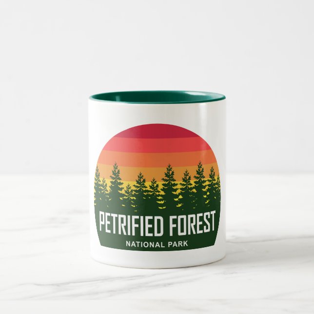 Caneca De Café Em Dois Tons Parque Nacional da Floresta Petrificada (Centro)