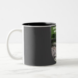 Caneca De Café Em Dois Tons Parque Nacional das Montanhas do enfumaçado - Tenn
