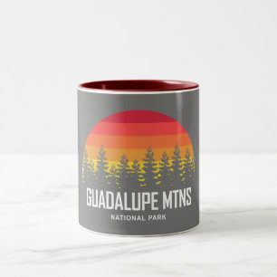 Caneca De Café Em Dois Tons Parque Nacional das Montanhas Guadalupe