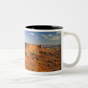 Caneca De Café Em Dois Tons Parque nacional de Canyonlands, Utá, os Estados