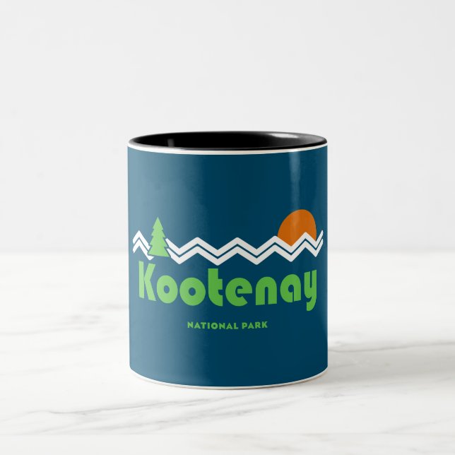 Caneca De Café Em Dois Tons Parque Nacional de Kootenay (Centro)