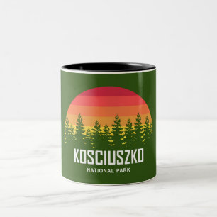 Caneca De Café Em Dois Tons Parque Nacional de Kosciuszko