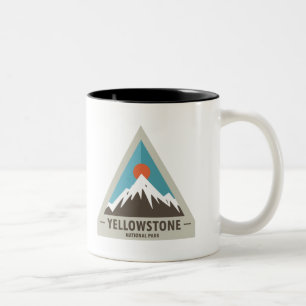 Caneca De Café Em Dois Tons Parque nacional de Yellowstone