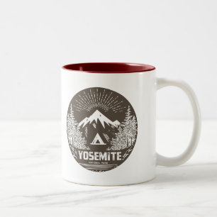 Caneca De Café Em Dois Tons Parque nacional de Yosemite