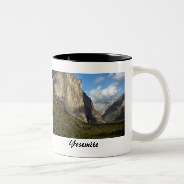 Caneca De Café Em Dois Tons Parque nacional de Yosemite (Direita)