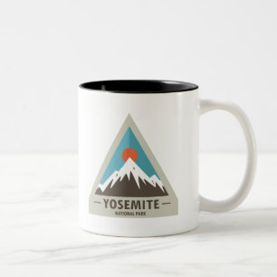 Caneca De Café Em Dois Tons Parque nacional de Yosemite