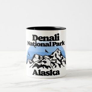 Caneca De Café Em Dois Tons Parque Nacional Denali