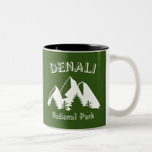 Caneca De Café Em Dois Tons Parque Nacional Denali