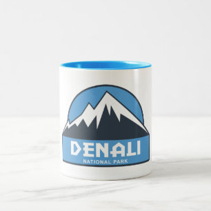 Caneca De Café Em Dois Tons Parque Nacional Denali