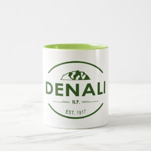 Caneca De Café Em Dois Tons Parque Nacional Denali