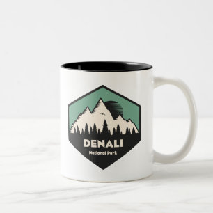 Caneca De Café Em Dois Tons Parque Nacional Denali