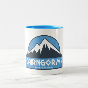 Caneca De Café Em Dois Tons Parque Nacional do Cairngorms, Escócia