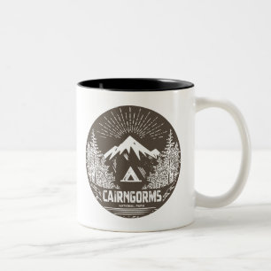 Caneca De Café Em Dois Tons Parque Nacional do Cairngorms, Escócia