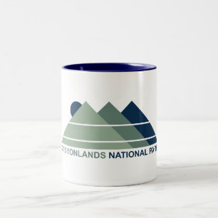 Caneca De Café Em Dois Tons Parque Nacional do Canyonlands Sun