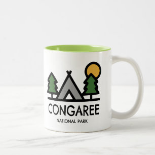 Caneca De Café Em Dois Tons Parque Nacional do Congaree