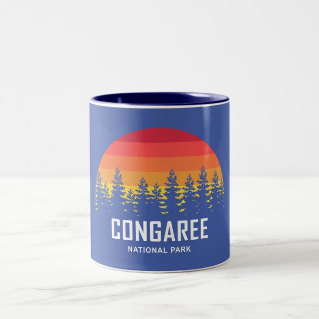 Caneca De Café Em Dois Tons Parque Nacional do Congaree (Centro)