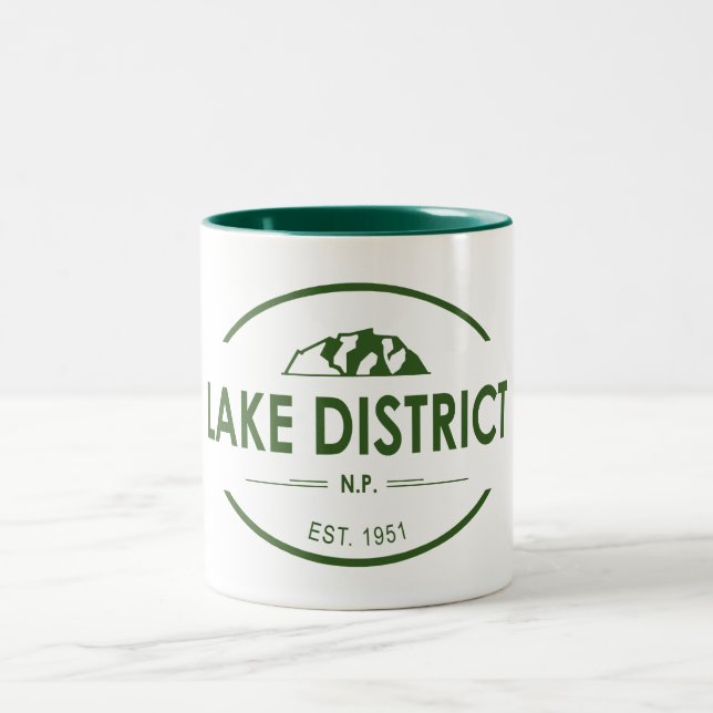 Caneca De Café Em Dois Tons Parque Nacional do Distrito de Lago (Centro)