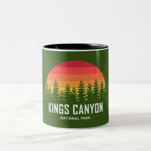Caneca De Café Em Dois Tons Parque Nacional do Kings Canyon