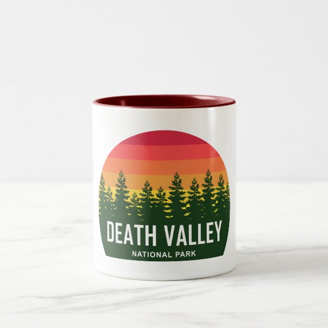 Caneca De Café Em Dois Tons Parque Nacional do Vale da Morte (Centro)