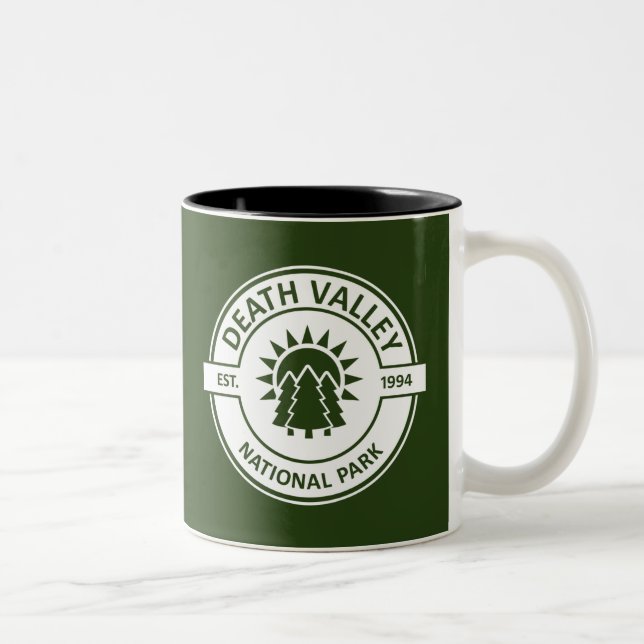 Caneca De Café Em Dois Tons Parque Nacional do Vale da Morte (Direita)