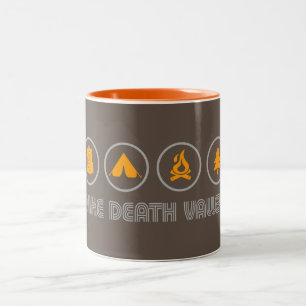 Caneca De Café Em Dois Tons Parque Nacional do Vale da Morte de Hike